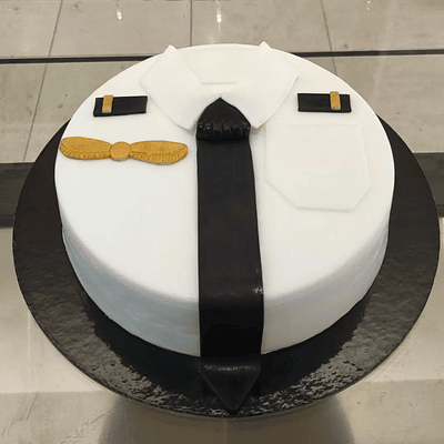 Bolo Tema Piloto de Avião