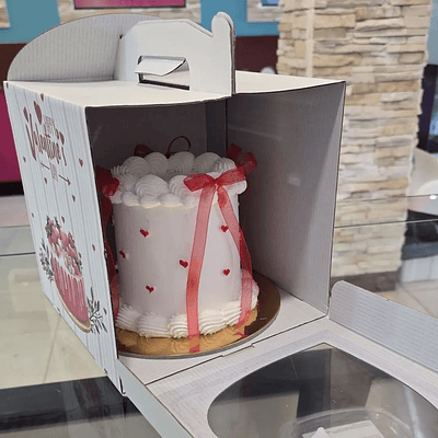 Bolo Vintage Namorados