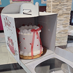 Bolo Vintage Namorados