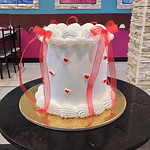 Bolo Vintage Namorados