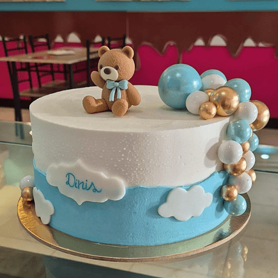 Bolo Baby Shower Menino