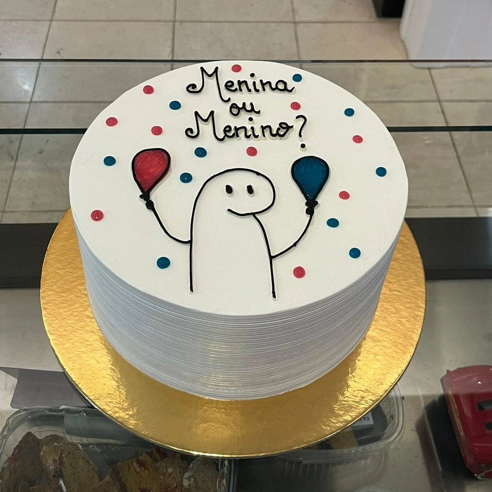 Bentô Cake Revelação do Sexo