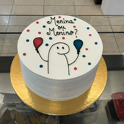 Bentô Cake Revelação do Sexo