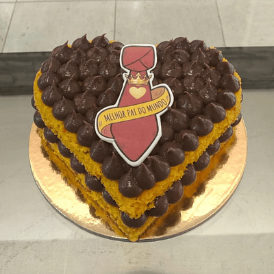 Coração Melhor Pai do Mundo