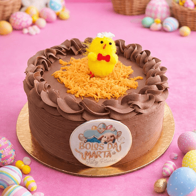 Bolo Pintainho da Páscoa 
