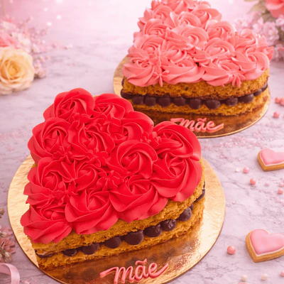 Coração Dia da Mãe 