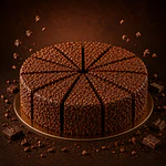 Bolo Chocolate crocante