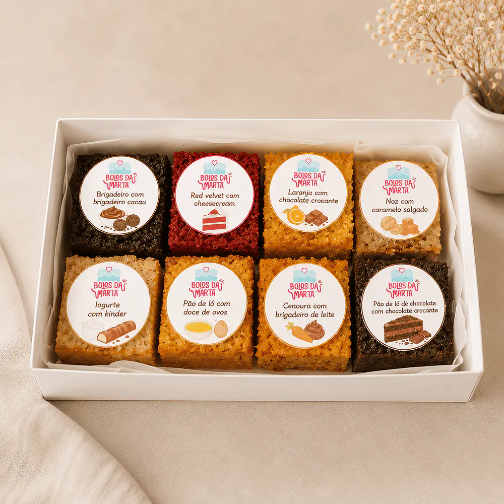 Kit "Diga Sim" Wedding Cake Tasting