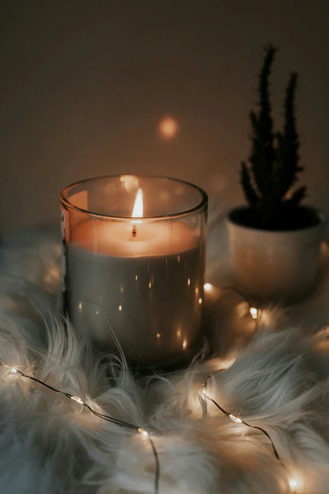 Vela Aromática Relaxante Lavanda