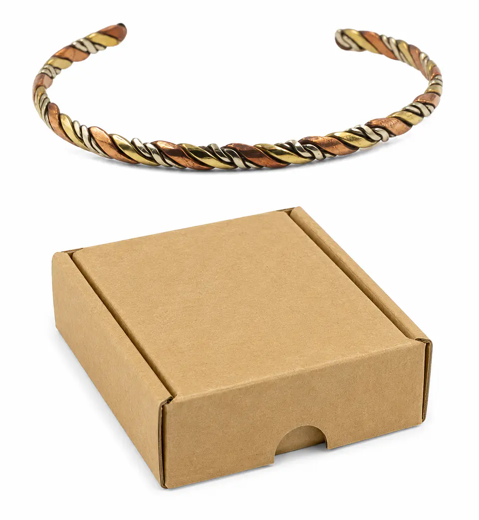 Pulseiras de Cobre e Metal BRA-151 3