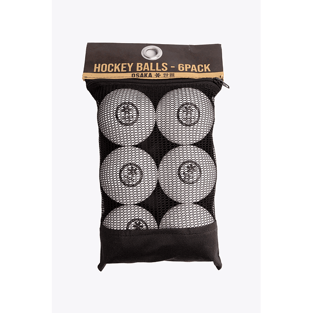 Osaka Field Hockey Balls - 6-PACK | White 1