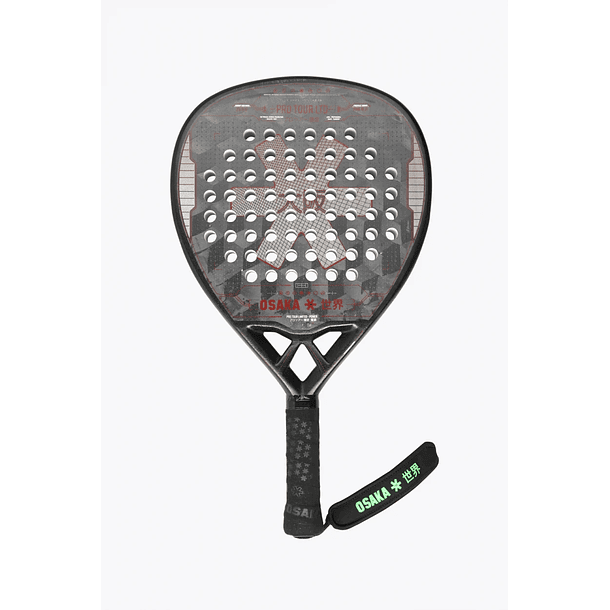 Osaka Padel Racket - Pro Tour LTD - Power | Black-Red 1