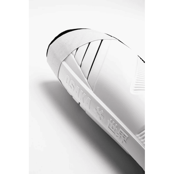 Osaka Hockey Shinguard | White - Black 3