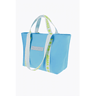 Osaka Cotton Neoprene Tote Bag | Light Blue 2