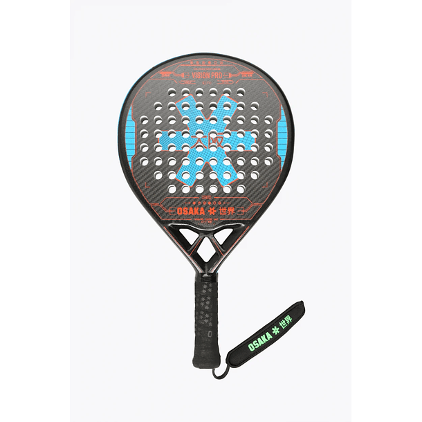 Osaka Padel Racket - Vision Pro - Control Snap | Blue-Orange 1