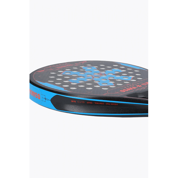 Osaka Padel Racket - Vision Pro - Control Snap | Blue-Orange 3