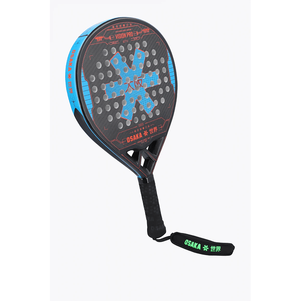 Osaka Padel Racket - Vision Pro - Control Snap | Blue-Orange 4