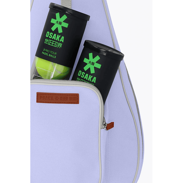 Funda Padel Algodón Osaka | Light Purple 3