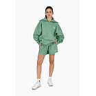 Suéter con media cremallera Osaka para mujer | Light Green 3