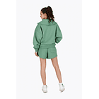 Suéter con media cremallera Osaka para mujer | Light Green 4