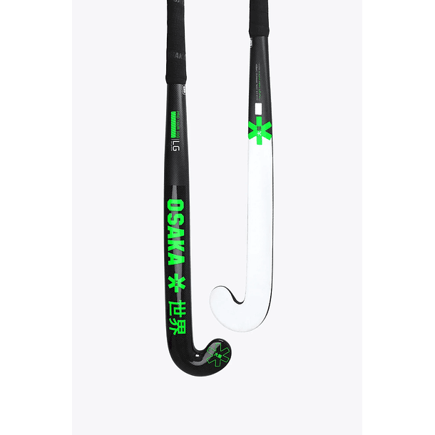Osaka Field Hockey Stick Pro Tour 100 - Low Groove- LTD Edition White | Iconic Black