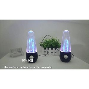 Baile LED altavoces de agua con agua luz bailando altavoces