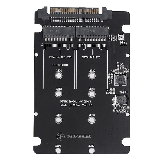 Adaptador M2 a Sata Doble - Image 1