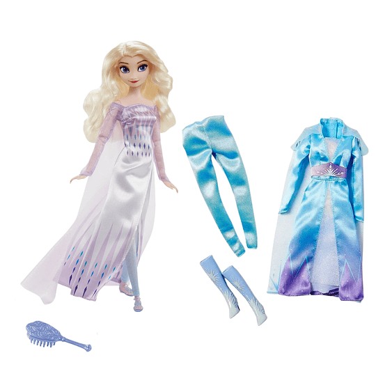 Muñeca y Fashion Pack Disney Store Princesa Elsa Frozen