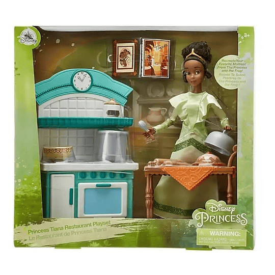 Playset Disney Store Princesa Tiana y su Restaurante