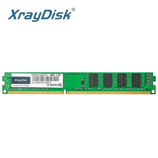 Memoria Ram DDR3 de escritorio 8GB Bus 1600MHZ