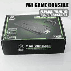 Consola de Juegos en 4K M8 mini consola de videojuegos USB 