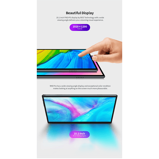 Tableta M40 Pro 2023 de 10,1 pulgadas - Image 9