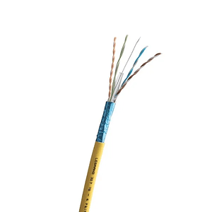 Cable cat6a f/utp lszh-1 rollo 500m amarillo 23awg