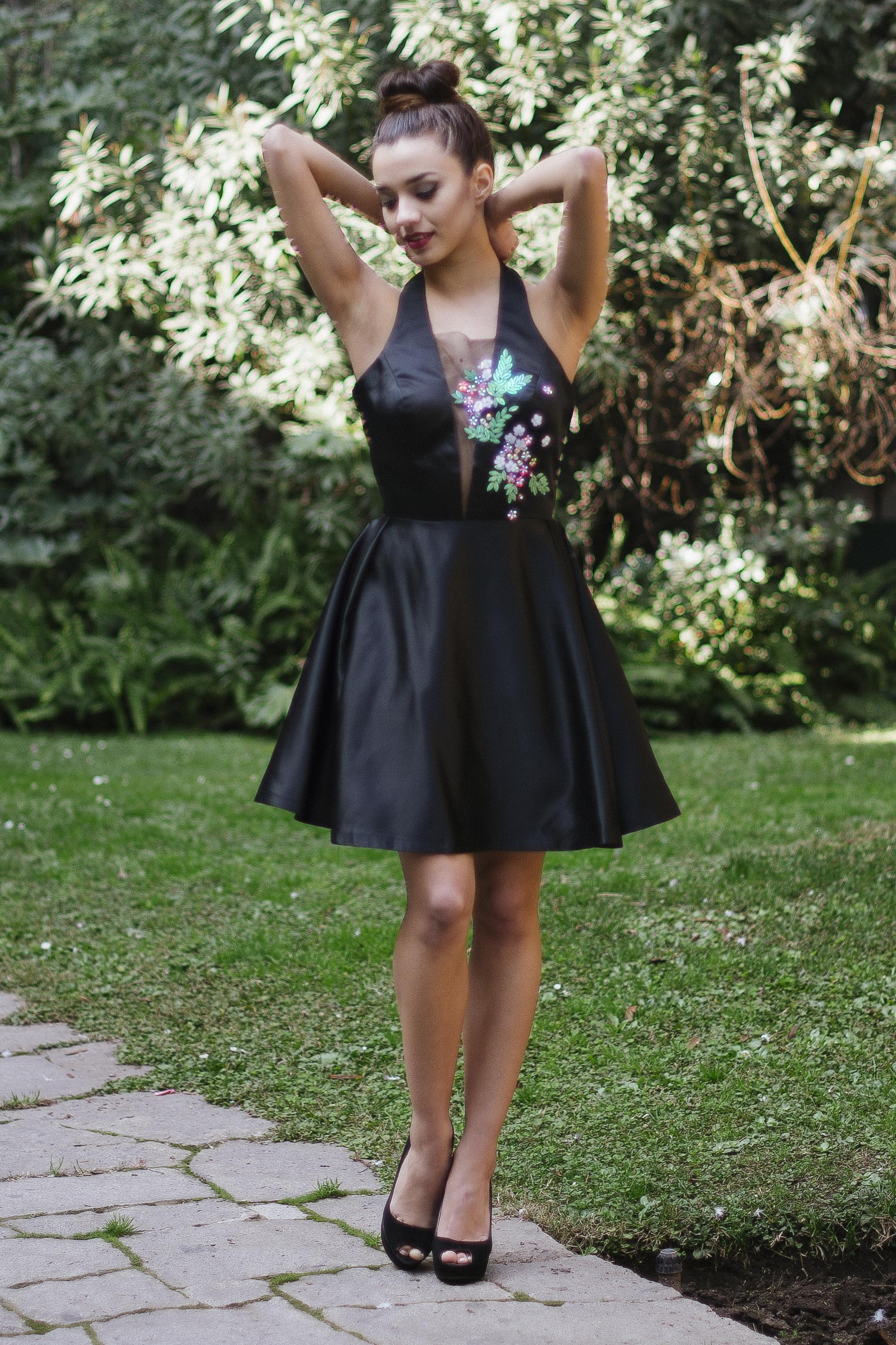 Vestido Coctel A Line