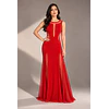 Vestido Escote Cuello Bote