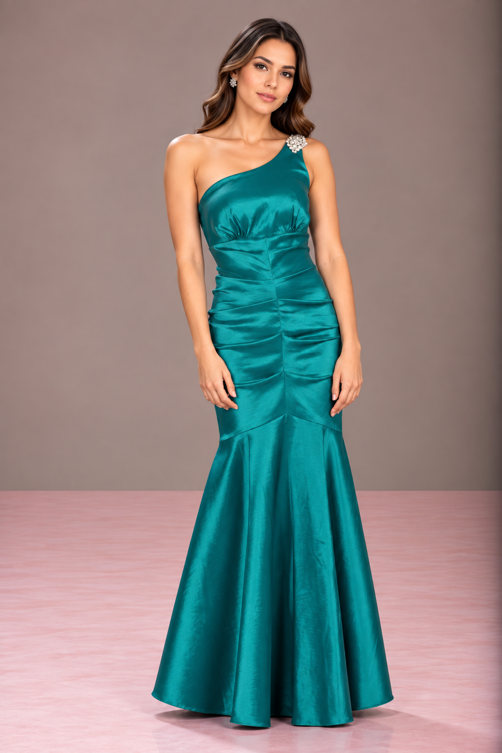 Vestido Sirena Asimétrico