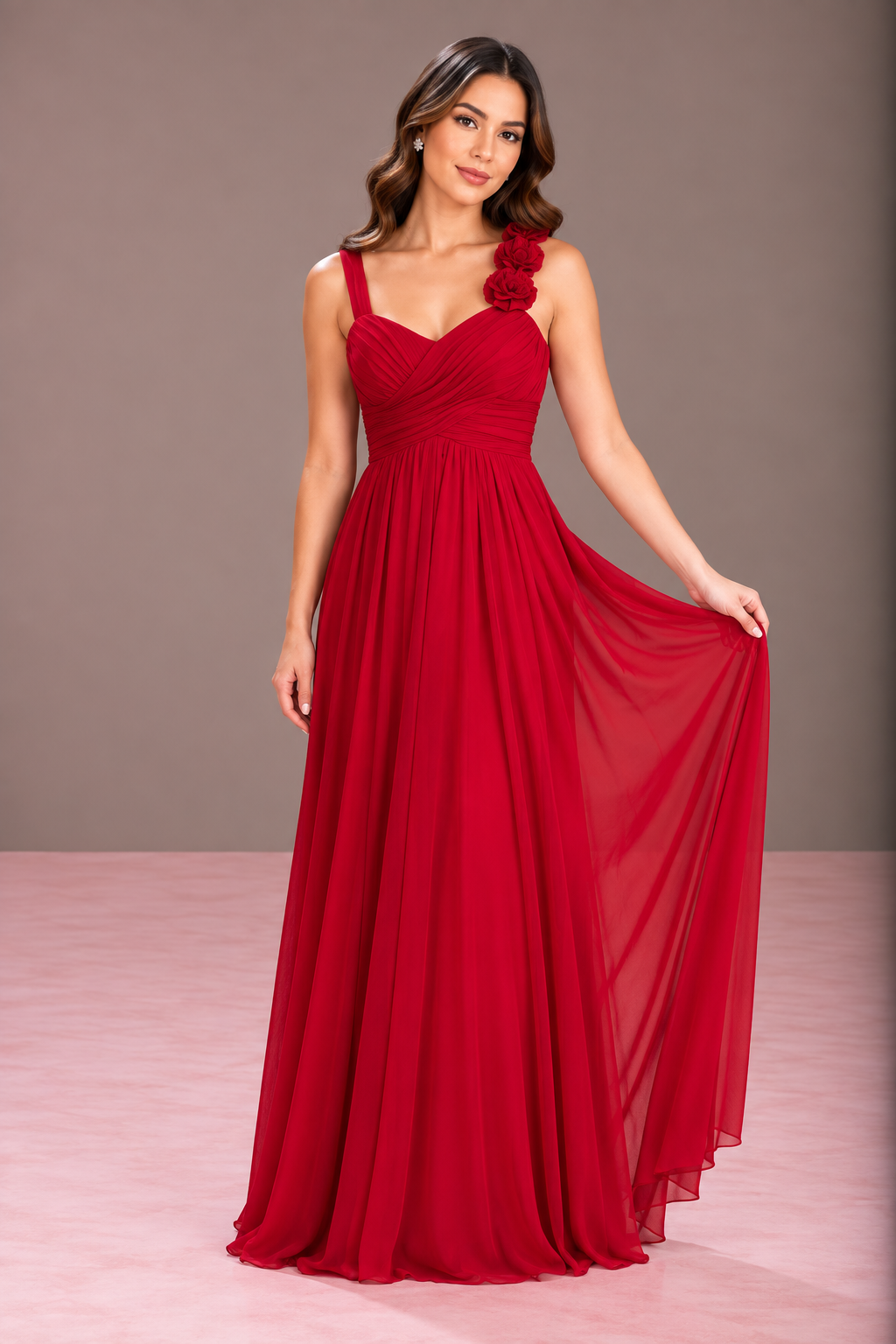 Vestido Tres Flores