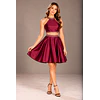 Vestido Corto Two Piece