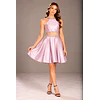 Vestido Corto Two Piece