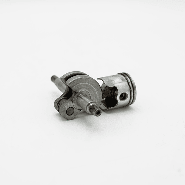 Cigüeñal con biela y pistón con anillos para Pulverizador tipo carretilla 50 LT 2T 1,0HP 1