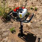 Kit Motoahoyador 3.0HP + Set de Barrenos 100, 150 Y 200mm OSLO®  3