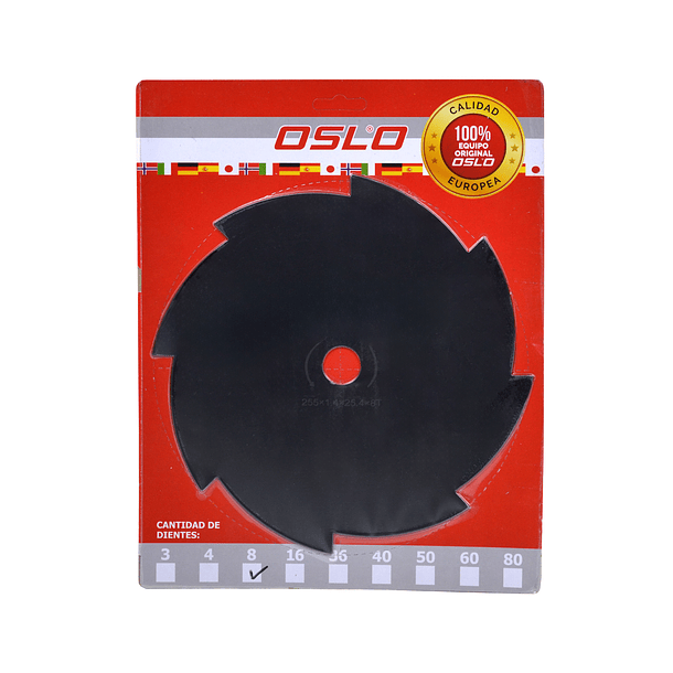 Cuchilla de 8 dientes - Desmalezadora 1