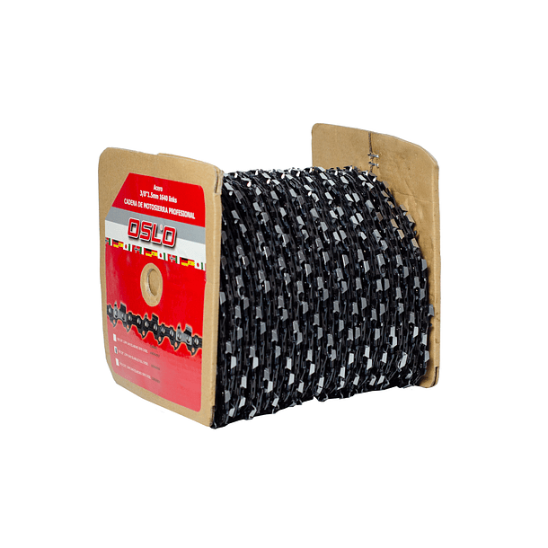 Rollo Cadena Motosierra 3/8 1,5MM 1640 Eslabones Full Chisel OSLO® 5
