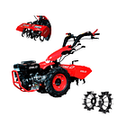 COMBO 5 ROTO Motocultivador Sx15 Ultra Bencinero + Ruedas Oruga o de Tracción 1