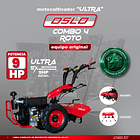 COMBO 4 ROTO Motocultivador Sx9 Ultra Diesel + Cosechadora y Segadora 2