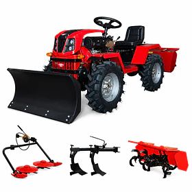 Tractor OSLO® TRACTHOR EXPERT 4X4 Diésel 18 HP