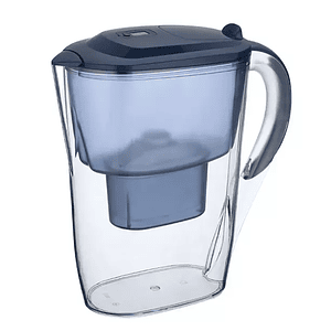 2.6 liter water jug with filter