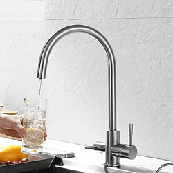 Kitchen Faucet 3 Ways Hot, Cold and Reverse Osmosis - Image 3