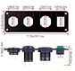 Panel Triple 12V Pro: USB-C PD, QC 3.0 y Toma 12V - Miniatura 3