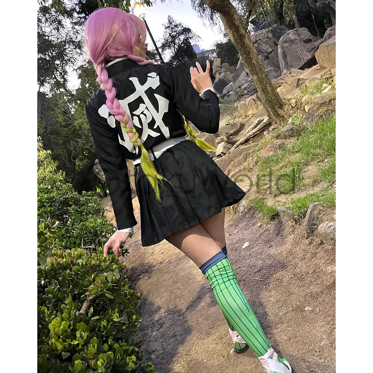 Cosplay Disfraz Mitsuri Kanroji Kimetsu No Yaiba Anime
